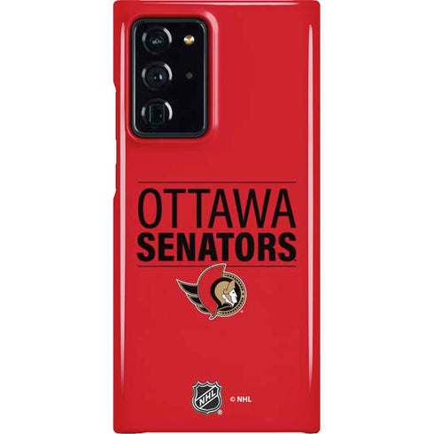 NHL Ottawa Senators Lineup Galaxy Cases